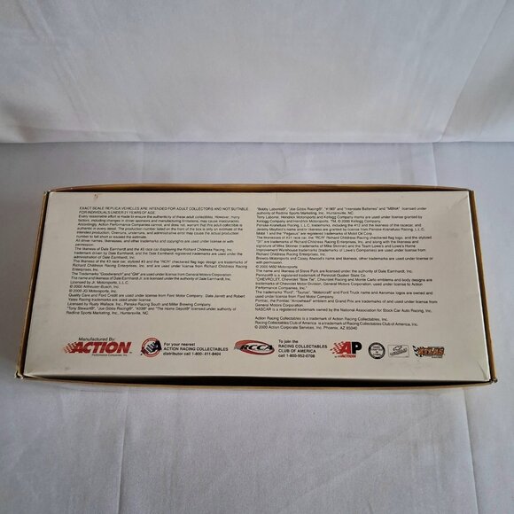 2000 Terry Labonte #5 Kellogg's Monte Carlo 1 Of 2000 1:24 Scale Diecast Car - Picture 10 of 10